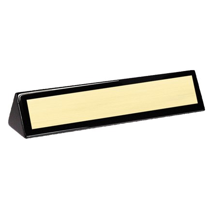 DESK PLATE - EBONY