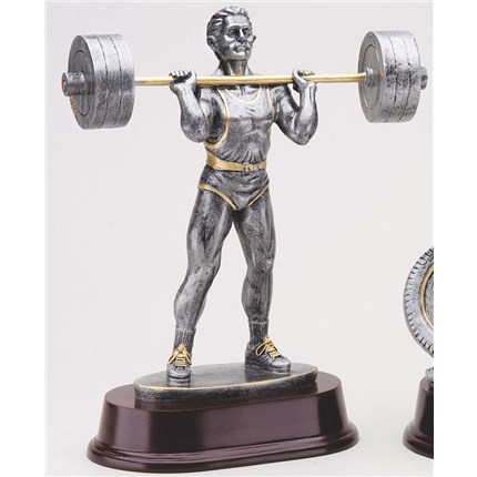 ANTIQUE ACTION RESIN SERIES - WEIGHTLIFTING, M
