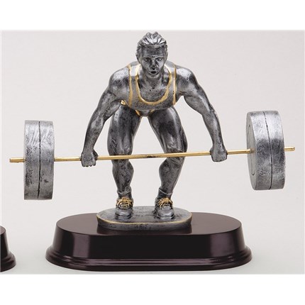 Weightlifting Statue - Antique Resin Series - Deadlift