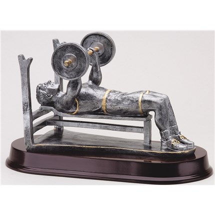 ANTIQUE ACTION RESIN SERIES - BENCH PRESS, M