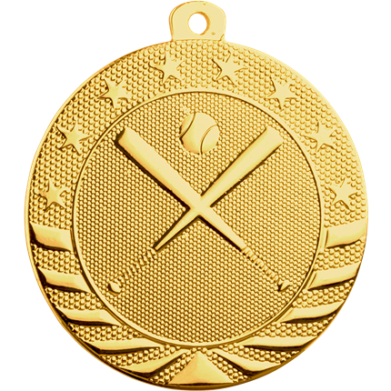 Baseball Medal - Two Bat Medallion Series