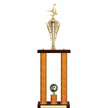 Two Post Soccer Trophy - 24