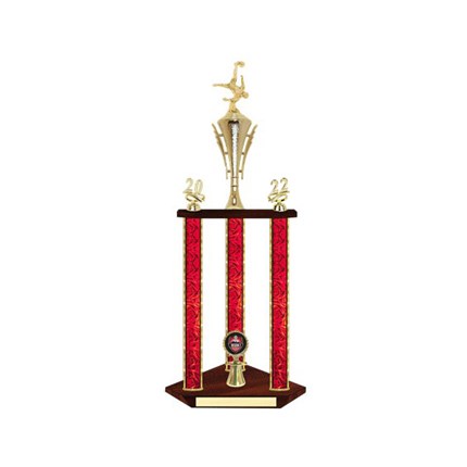 3 Post Soccer Trophy - 31