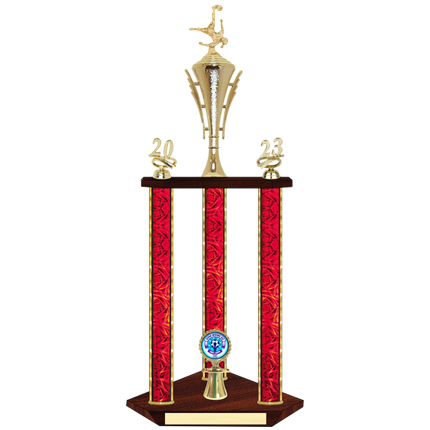 3 Post Soccer Trophy - 31
