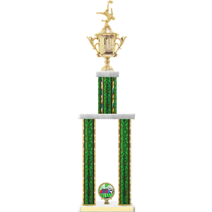 Two Post Soccer Trophy - 30.5