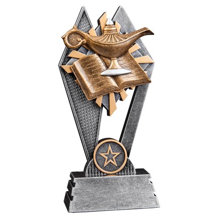 57204GS Star Blast Resin Math Trophy