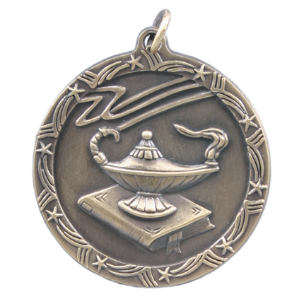 Academic Medal - Magic Lamp of Knowledge