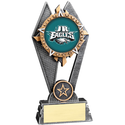 Sun Ray Resin Series - 2 INCH INSERT - FOOTBALL