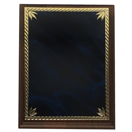 Plaque Award - Laser Blue Marble