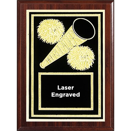 Laser Plaque Series - Cheer