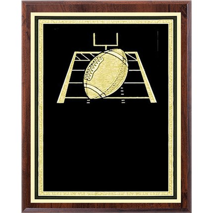 Laser Plaque Series - Football