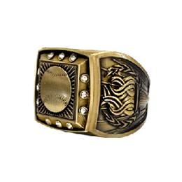 Bling Gold championship ring baseball