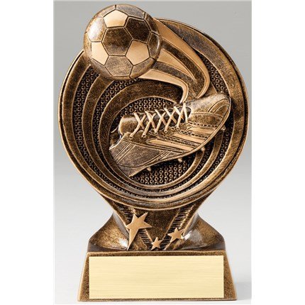 NEW! SOCCER FUTBOL YOUTH LEAGUE TROPHY RESIN AWARD FREE LETTERING MRF1513B  ^