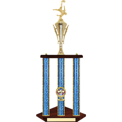 Soccer Trophy - Three Post - 25