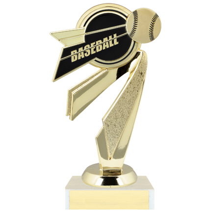 7" Bullseye Trophy Series - Baseball