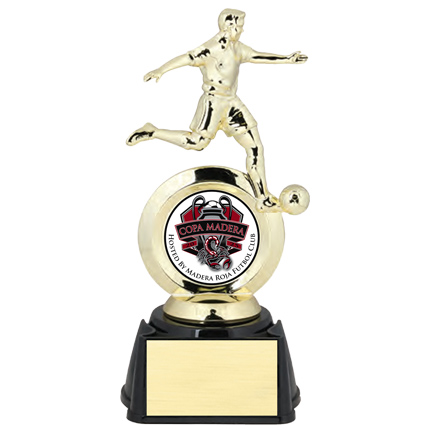 Mylar Figure Trophy Series - Soccer, M