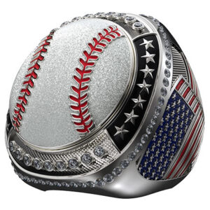 Legacy Patriot Ring - Silver - Baseball
