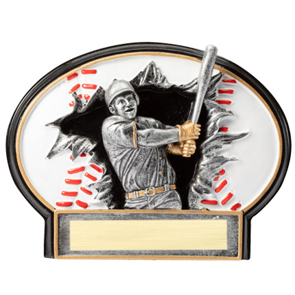 Homerun 3D Baseball Resin