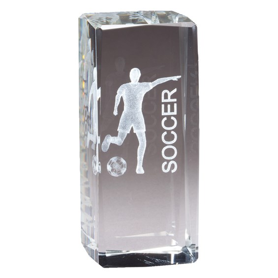 Collegiate Series Glass - Soccer, F
