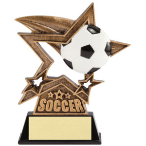 Soccer Resin Award - Dynamic Star Series