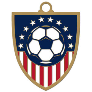 Medallion Series Soccer USA Medal