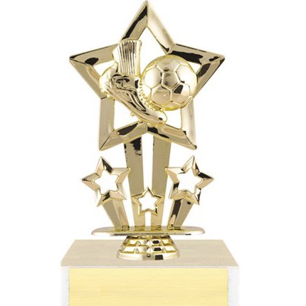 Shining Star Soccer Trophy - Image 2