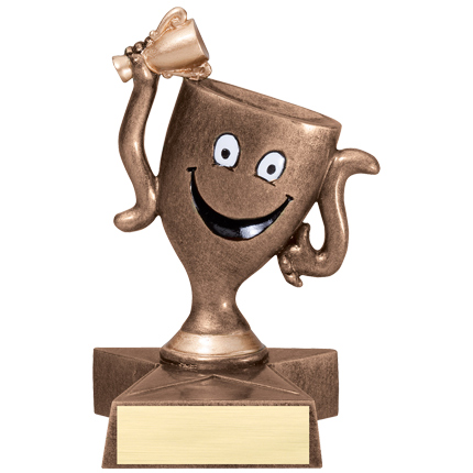 Happy Trophy Resin Series