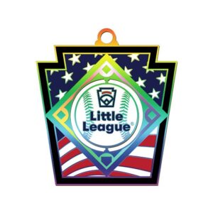 Little League Baseball Spinner Medal - USA