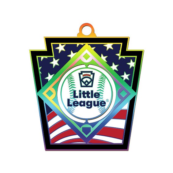 Little League Baseball Spinner Medal - USA