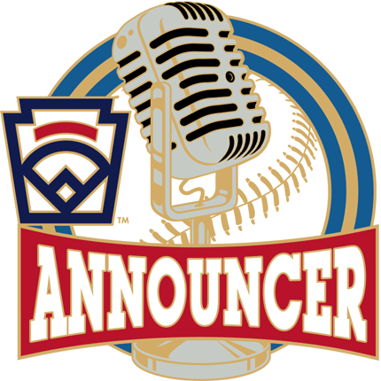 Little League Baseball Pin Series - Announcer - New Logo
