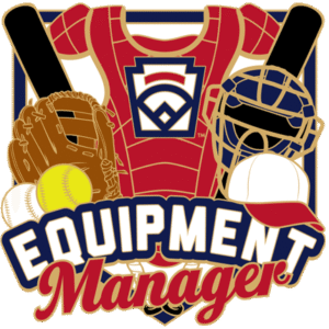 Little League Baseball Pin Series - Equipment Manager - New Logo