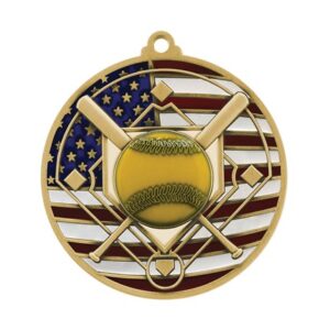 Patriotic Medal Series - Softball