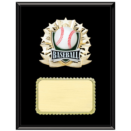 Resin Plaque Series - Baseball 7"x9"