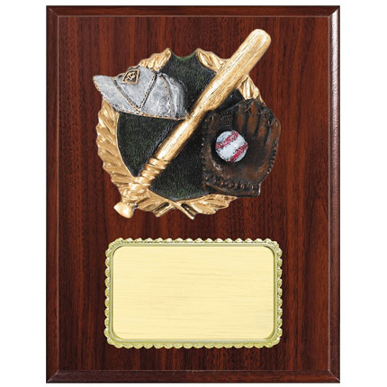 Resin Plaque Series - Baseball