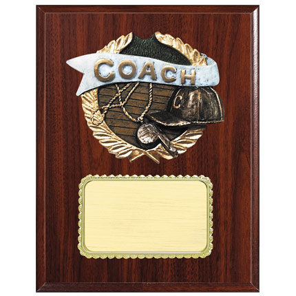 Resin Plaque Series - Coach