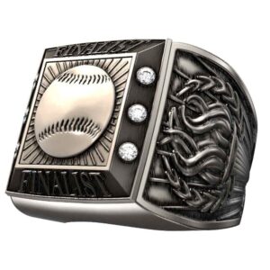 Torch Ring - Baseball Finalist - Silver